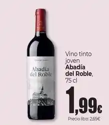 Unide Market Abadía del roble - vino tinto joven oferta