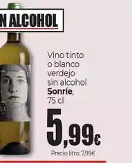 Unide Market Sonrie - vino blanco verdejo sin alcohol oferta