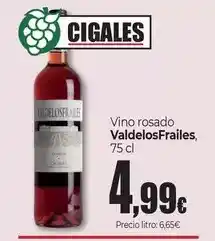 Unide Market Val de los frailes - vino rosado oferta