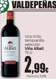 Unide Market Viña albali - vino tinto tempranillo seleccion oferta