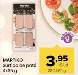 Autoservicios Familia Martiko - surtido de pate oferta