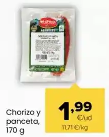 Autoservicios Familia El chico - chorizo y panceta oferta