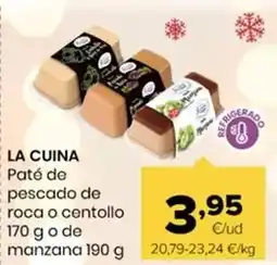Autoservicios Familia La cuina - pate de pescado oferta