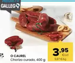 Autoservicios Familia Caurel - chorizo curado oferta