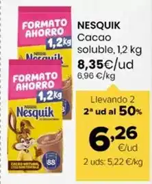 Autoservicios Familia Nestlé - nesquik cacao soluble oferta