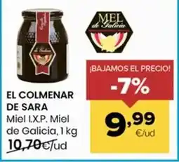 Autoservicios Familia El colmenar de sara - miel i.x.p. miel de galicia oferta