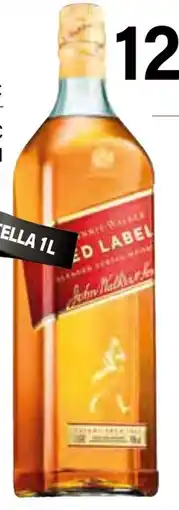 Cash Ifa JOHNNIE WALKER Whisky etiqueta roja oferta