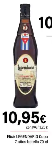 Cash Ifa LEGENDARIO Elixir Cuba 7 años oferta