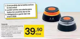 Eroski Thulos - baliza geolocalizable v16 concectada con la dgt oferta