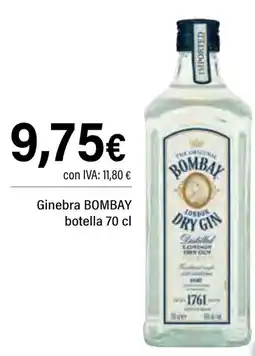 Cash Ifa BOMBAY Ginebra oferta
