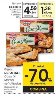 Eroski Dr oetker - pizza casa di mama oferta