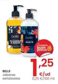 Eroski Belle - jabones senalizados oferta