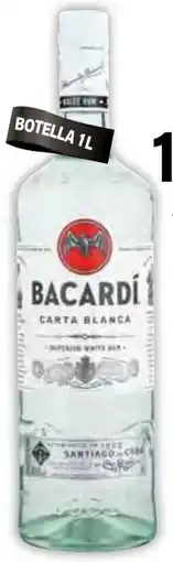 Cash Ifa BACARDI Ron Carta Blanca oferta
