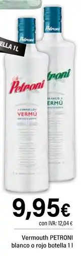 Cash Ifa PETRONI Vermouth blanco o rojo oferta
