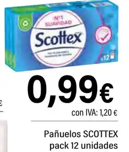 Cash Ifa SCOTTEX Pañuelos oferta