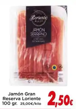 Proxi LORIENTE Jamón Gran Reserva oferta