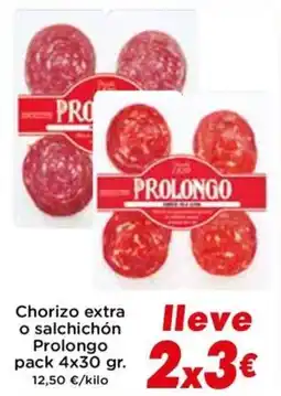 Proxi PROLONGO Chorizo extra o salchichón oferta