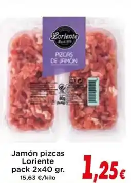 Proxi LORIENTE Jamón pizcas oferta