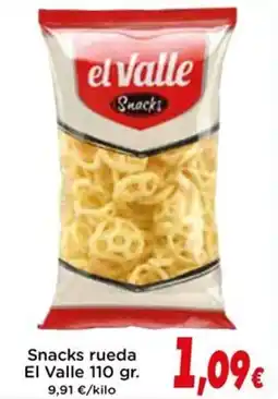Proxi EL VALLE Snacks rueda oferta