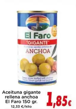Proxi EL FARO Aceituna gigante rellena anchoa oferta