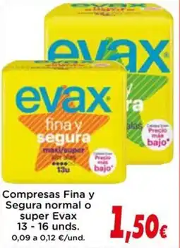 Proxi EVAX Compresas Fina y Segura normal o super oferta