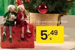 Eroski Elfo piernas colgantes oferta