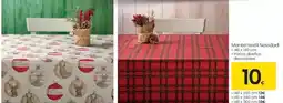 Eroski Mantel textil navidad oferta