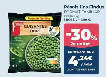 La Sirena Findus - pesols fins oferta