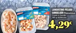 Gadis PESCANOVA Langostino pelado congelado oferta