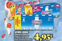 Gadis DANONE Actimel líquido oferta