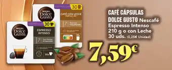 Gadis NESCAFE Café cápsulas dolce gusto oferta