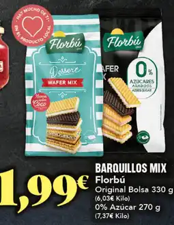 Gadis FLORBU Barquillos mix oferta