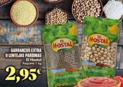 Gadis EL HOSTAL Garbanzos extra o lentejas pardinas oferta