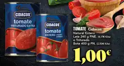 Gadis CIDACOS Tomate oferta