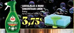 Gadis FAIRY Lavavajillas a mano concentrado limón oferta