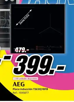 MediaMarkt AEG Placa inducción TI63IQ1BFB oferta