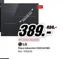 MediaMarkt LG Placa inducción CI5Z2421BN oferta