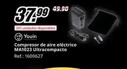 MediaMarkt YOUIN Compresor de aire eléctrico MA1023 Ultracompacto oferta