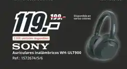 MediaMarkt SONY Auriculares True Wireless WFC510B oferta
