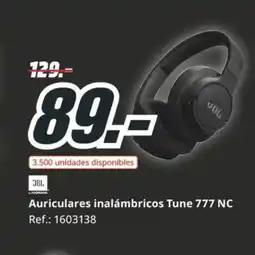 MediaMarkt JBL Auriculares inalámbricos Tune 777 NC oferta