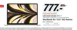 MediaMarkt MacBook Air 13.6" M2 Retina oferta