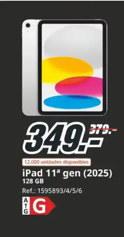 MediaMarkt iPad 11ª gen (2025) oferta