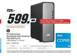 MediaMarkt HP PC Sobremesa OmniDesk Slim Desktop oferta