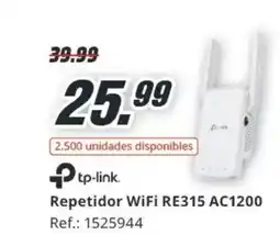 MediaMarkt TP-LINK Repetidor WiFi RE315 AC1200 oferta