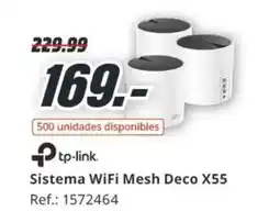 MediaMarkt TP-LINK Sistema WiFi Mesh Deco X55 oferta