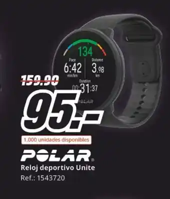 MediaMarkt POLAR Reloj deportivo Unite oferta