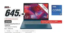 MediaMarkt LENOVO Portátil IdeaPad Slim 3 15IRH10 oferta