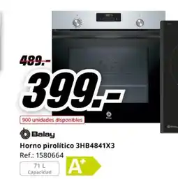 MediaMarkt BALAY Horno pirolítico 3HB4841X3 oferta