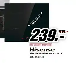 MediaMarkt HISENSE Placa inducción HI6321BSCE oferta