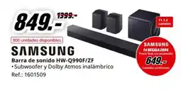 MediaMarkt SAMSUNG Barra de sonido HW-Q990F/ZF oferta